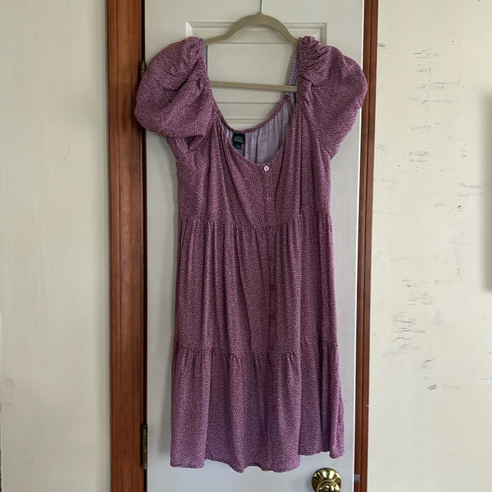 Purple Polka Dot Sundress